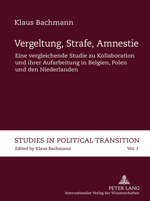 cover image of Vergeltung, Strafe, Amnestie